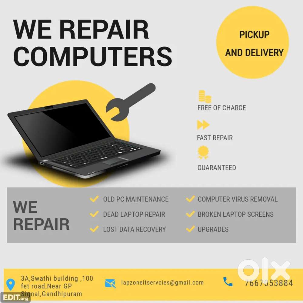 Laptop service