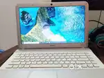 Sony Vaio Laptop Pearl White 8GB RAM 256GB SSD