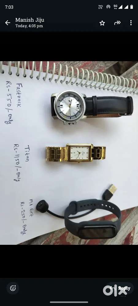 Three watch