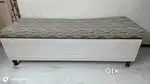 Single Bed with foam matteres
