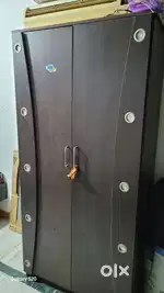 Wooden wardrobe