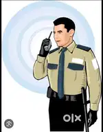 Day or night shift security guard job male candidate