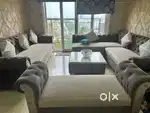 8 seater sofa set with center table