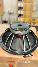 Dasska 15 inch 400watt mid/bass speakers full new hai