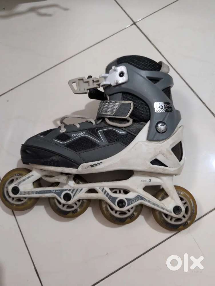 Oxelo Inline Expandable 76mm ABEC3 Skates