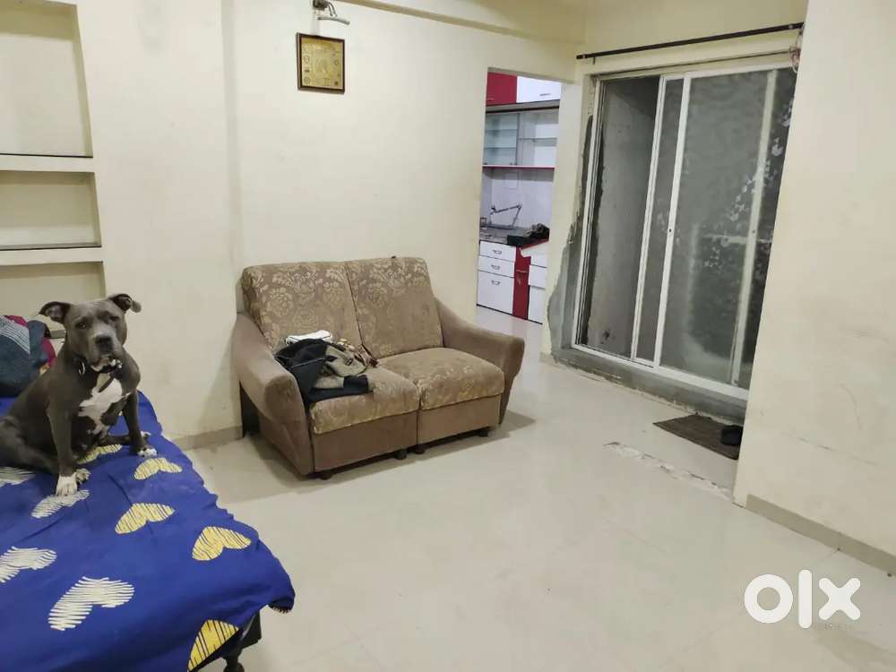 1BHK furnished flat available for rent.