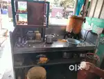 Tea shop tea table tea counter