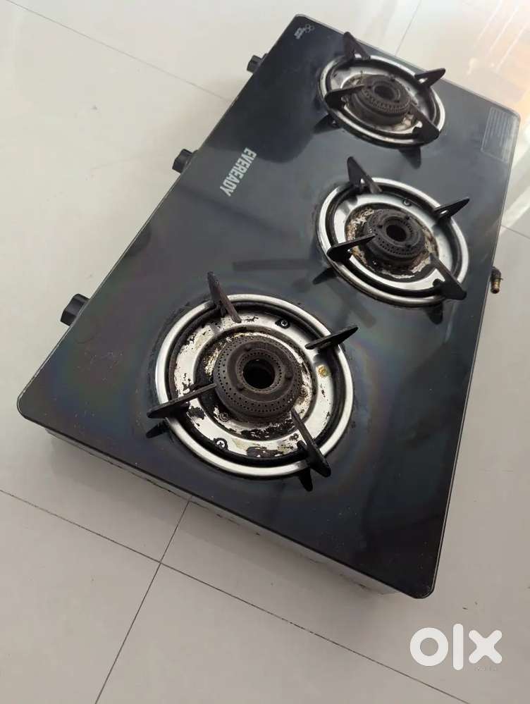glass top gas stove