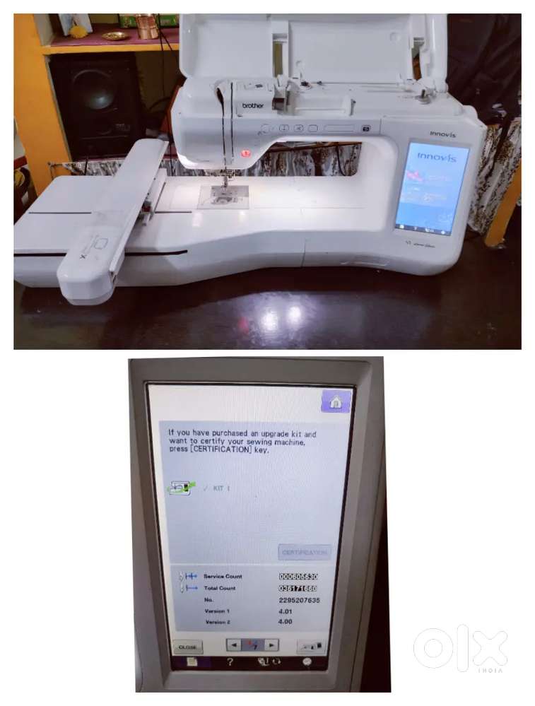 Brother V3 embroidery machine