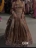 Lehenga Tissue Organza Fabric