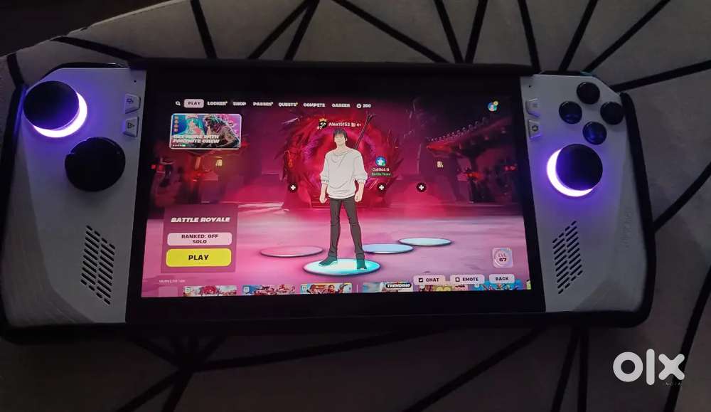 Asus Rog Ally Z1 extreme Handheld Gaming pc