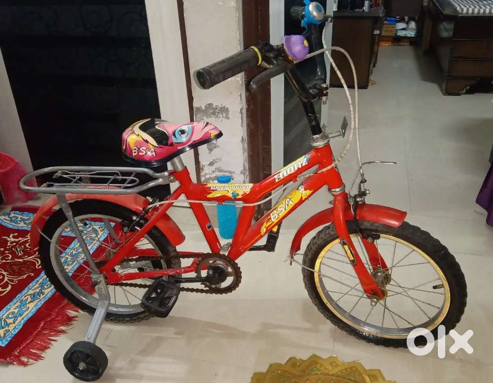 Bsa super power kids toonz cycle soild body comfortable for kids