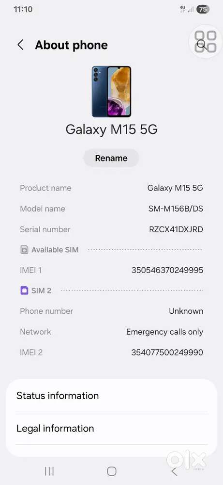 Samsung m15 5g