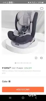 Baby Car seat for sale ( ISOFix)
