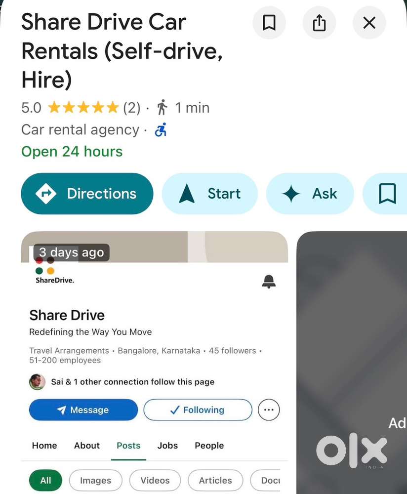 Self drive Car rental