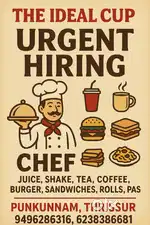 Required a chef for full time basis
