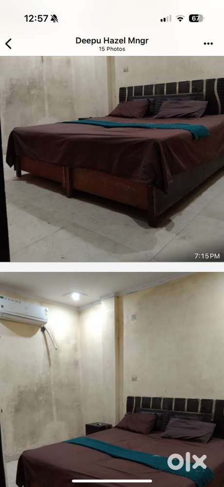 Sale double bed with matters