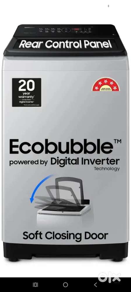Samsung 8kg ecobubble digital inverter fully automatic top load