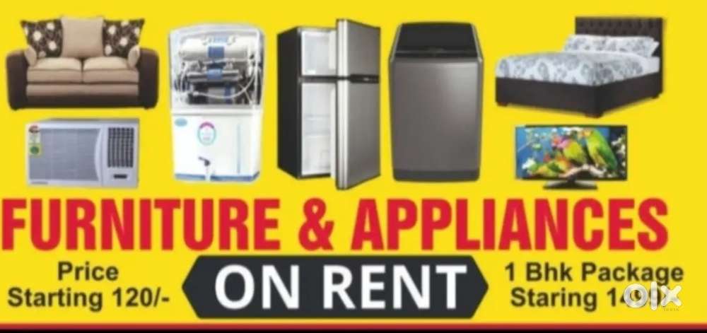 Furniture appliances on RENT