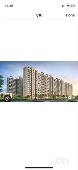 Urgent 1 bhk flat for sell at Mahindra happinest township project
