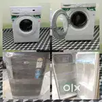 I'd67 lg trubo drum washing machine & whirlpool single door fridge