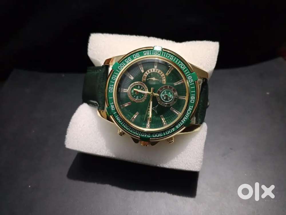 NEW EMERALD DIAL WATCH FOR SALE MEN...
