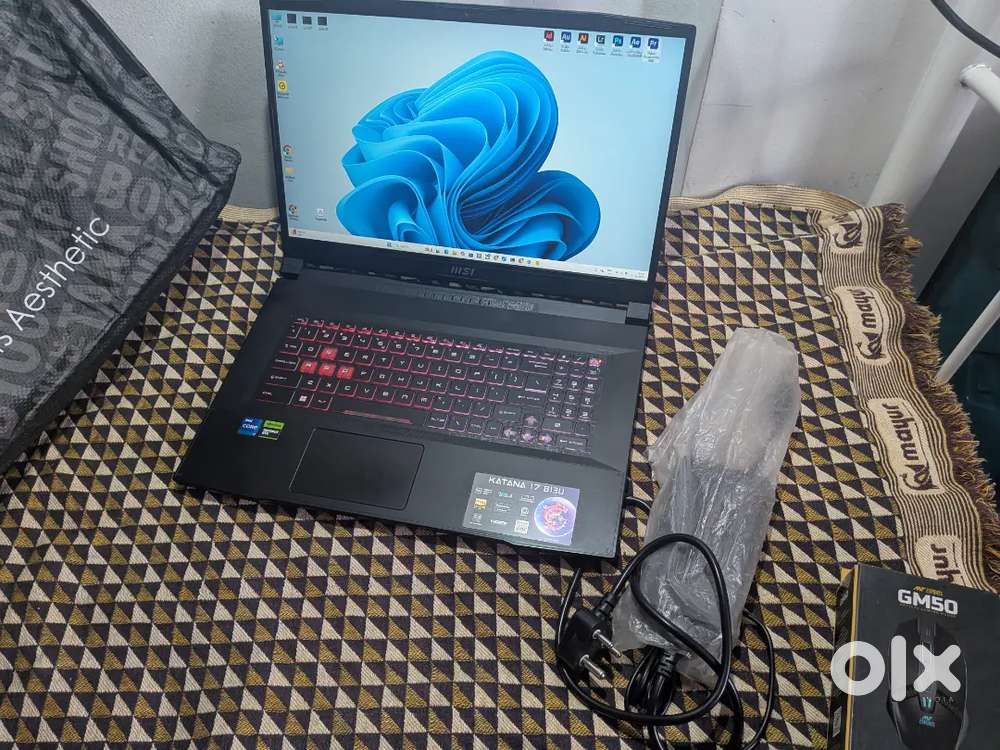 MSI katana 17 laptop with i7 13 gen
