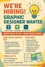 Graphic Designer for Printing Press