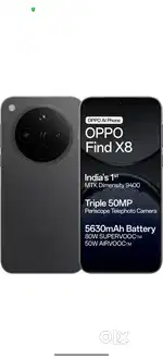 Find X 8 12/256 Black