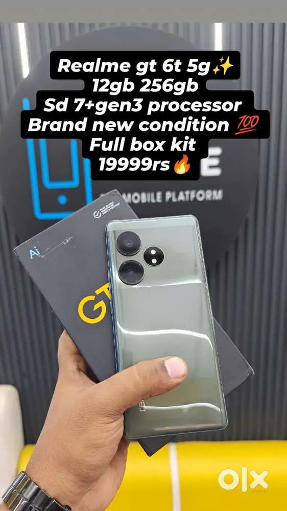 Price drop: realme gt 6t sd 7+gen3 processor 12gb 256gb variant
