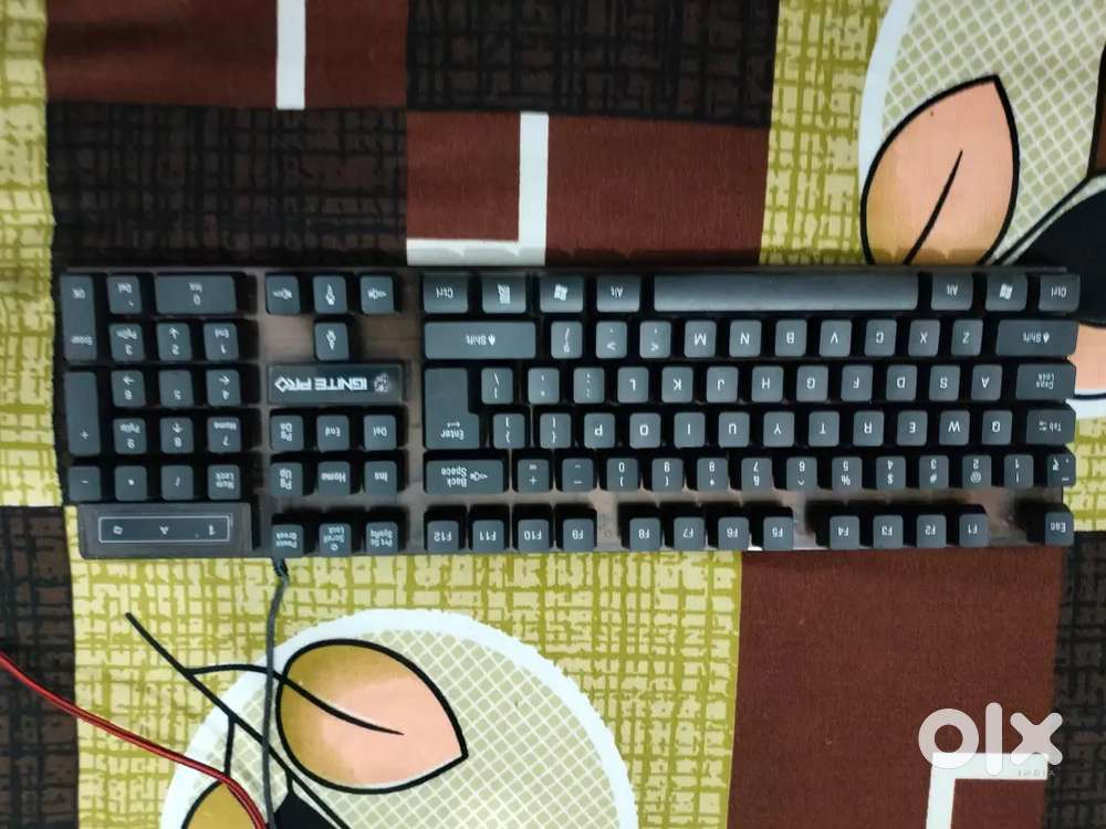 Gaming keyboard and mouse