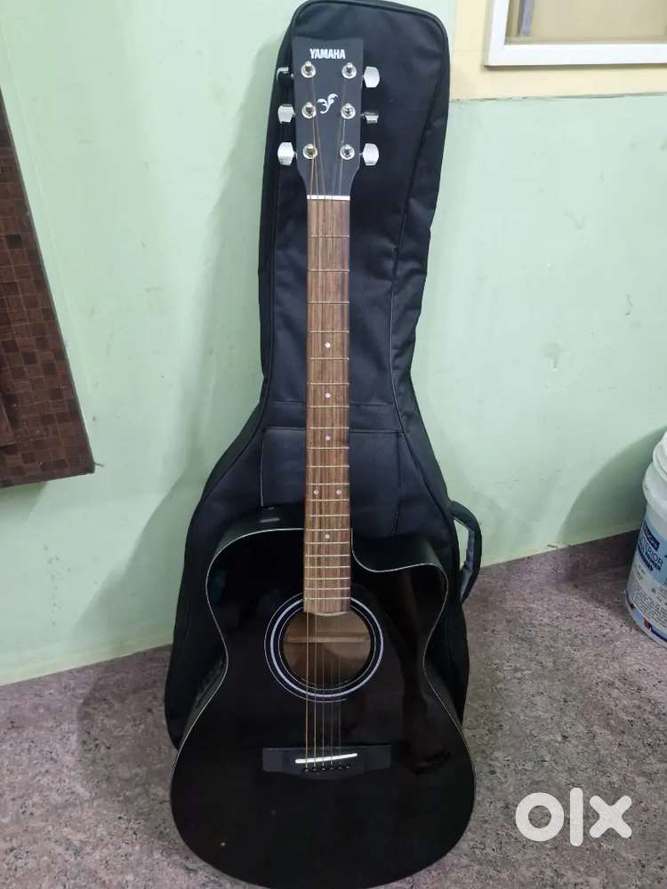 Black guitar