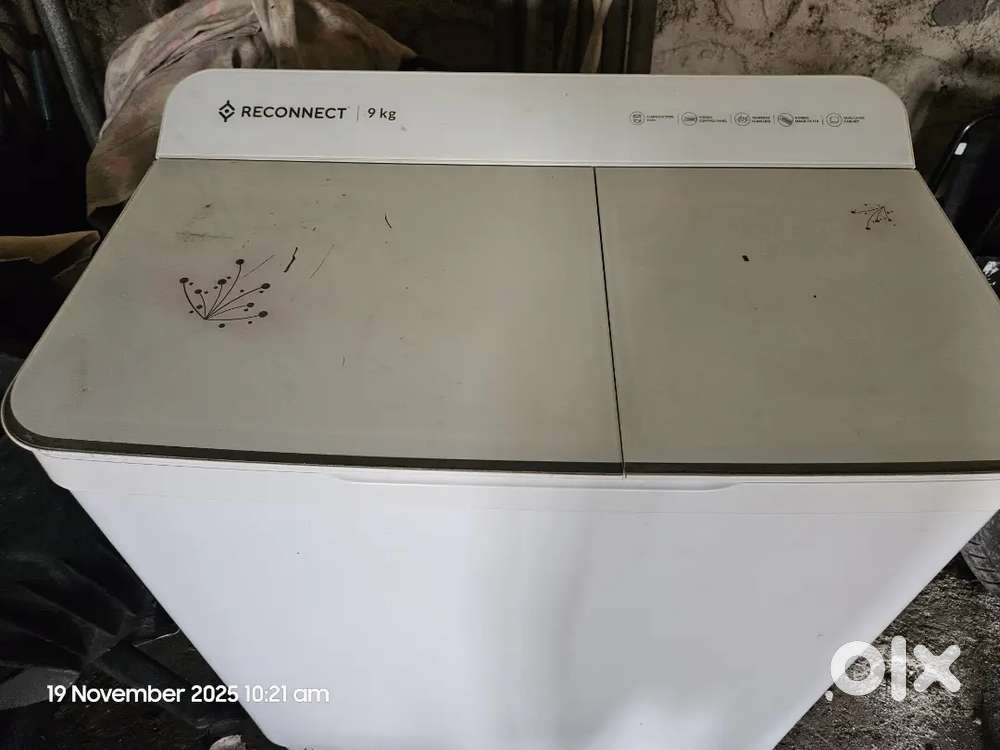 Reconnect 9kg washing machine / 2 tea coffee vending machine
