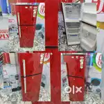 &$34 300 ltr red colour double door fridge with inbuilt stabizer