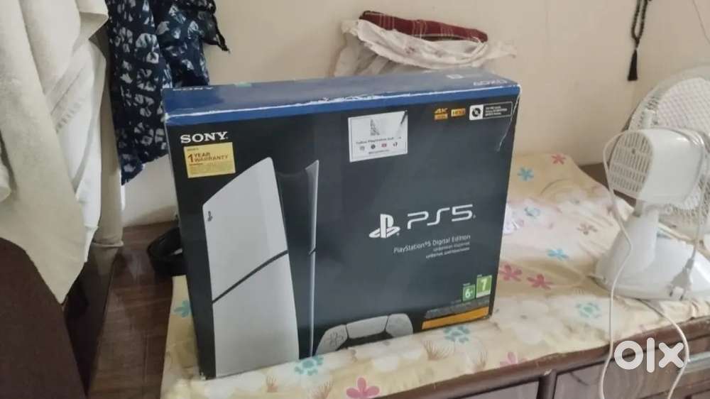 Ps5 slim digital with 7 month sony warranty