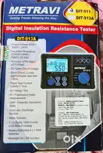 Digital insulation resistance tester
