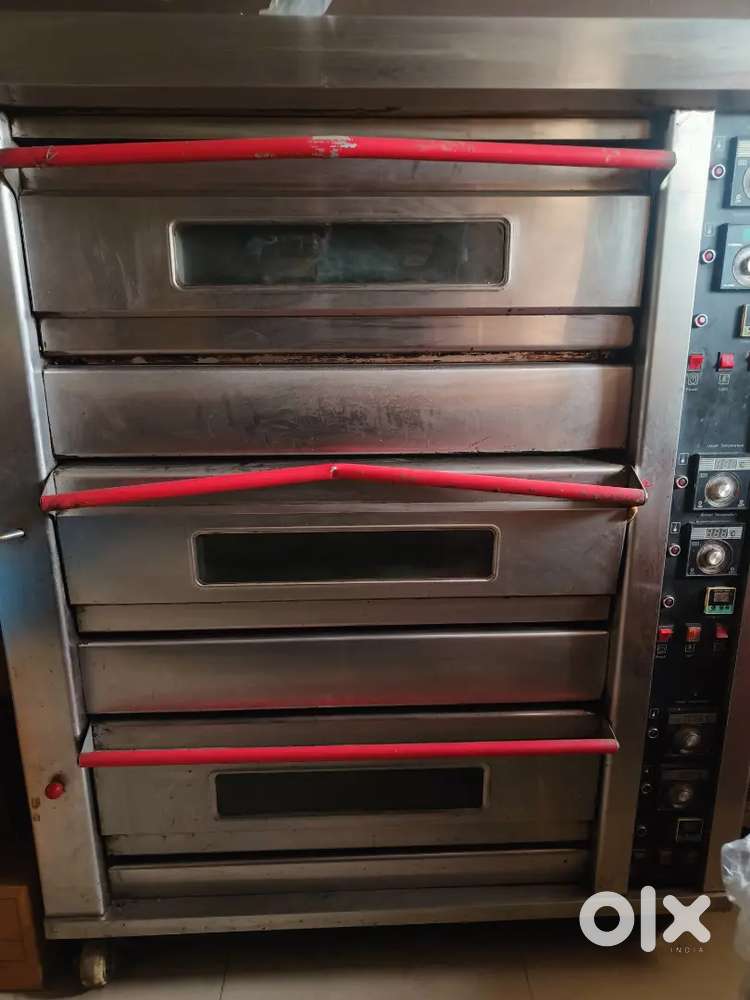 Bakery oven gas operated