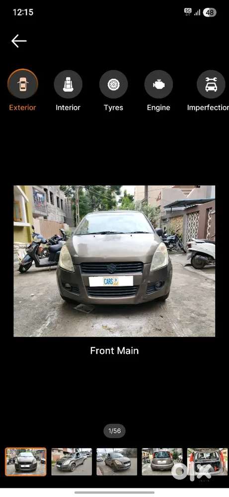 Maruti Suzuki Ritz 2009 CNG & Hybrids 83000 Km Driven