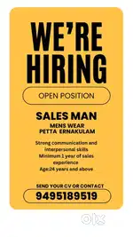 Sales executive - Male