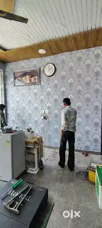 waterproof wallpaper and artificial grass