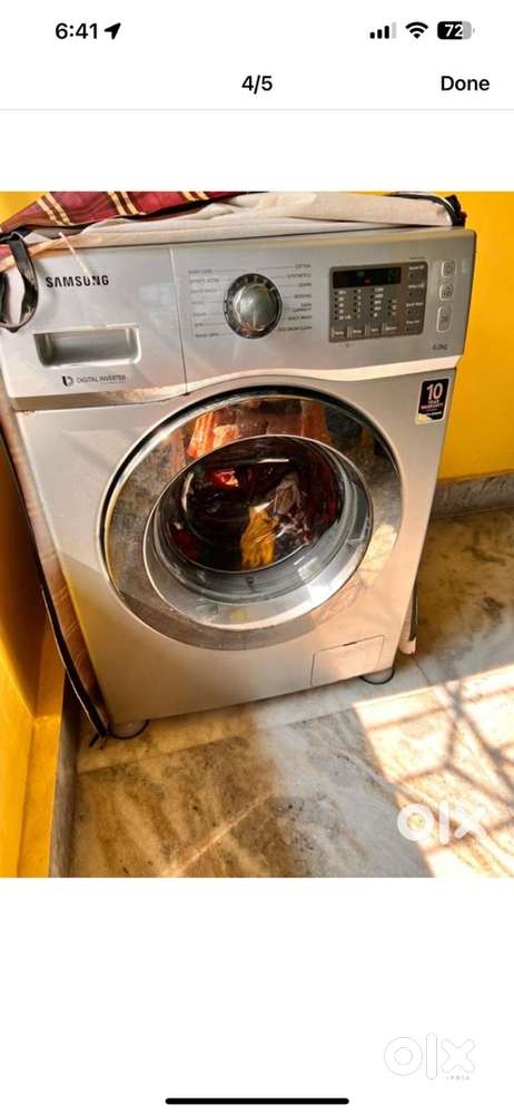 Samsung 6kgfront load washing machine in excellent condition with bill