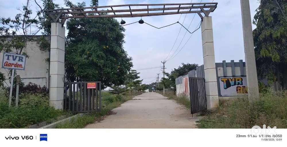 Gated community plots available for sale