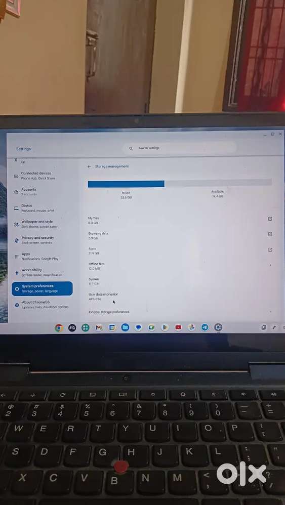 Lenovo chrome book laptop