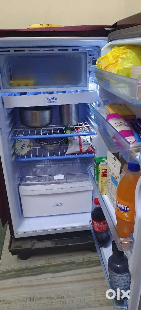 165 L Haier Refrigerator in showroom.