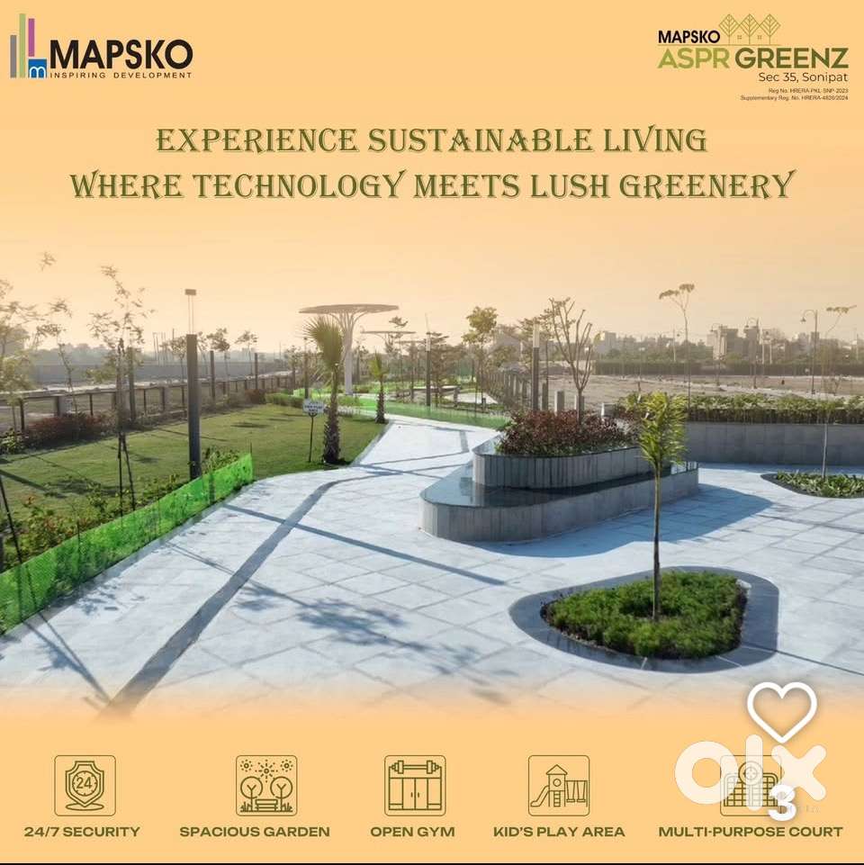 West Facing plot situated is very good locality