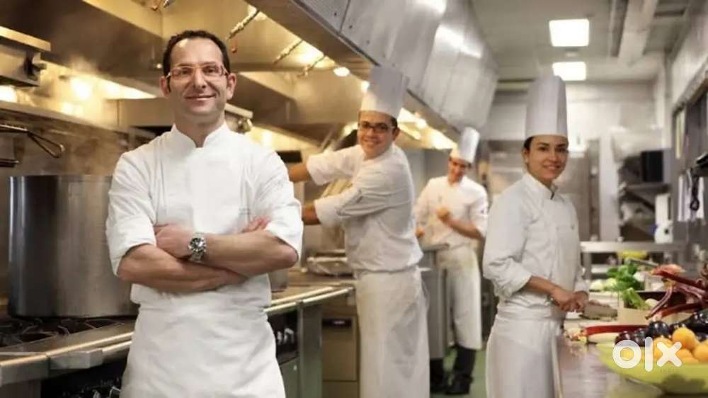 Company canteen cook and helper