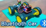 Aurdino uno and motor controller with bluetooth board
