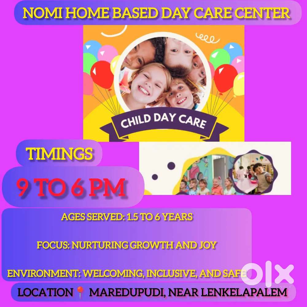 Baby care center for kids