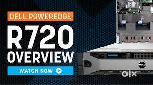 Dell PowerEdge R720 8TB HDD 16 core 64TB Storage Support  Xeon Server