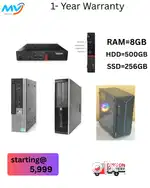 All New Branded Desktop Laptop Full Set CPU i3-i5-i7 Sales & Service